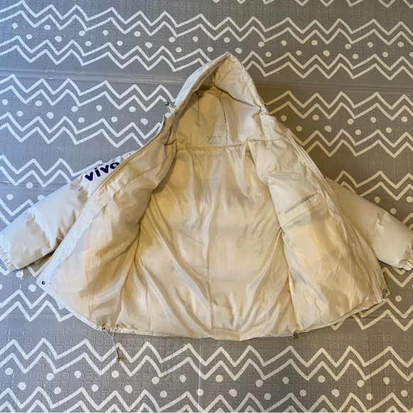 Brasil Brazil thick warm winter waterproof soccer running Puffer Jacket M - Picture 10 of 16